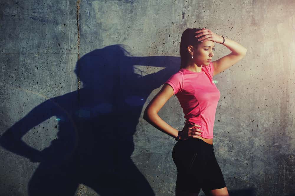 Vo2max-HIIT mujer cansada tras alcanzar su VO2max